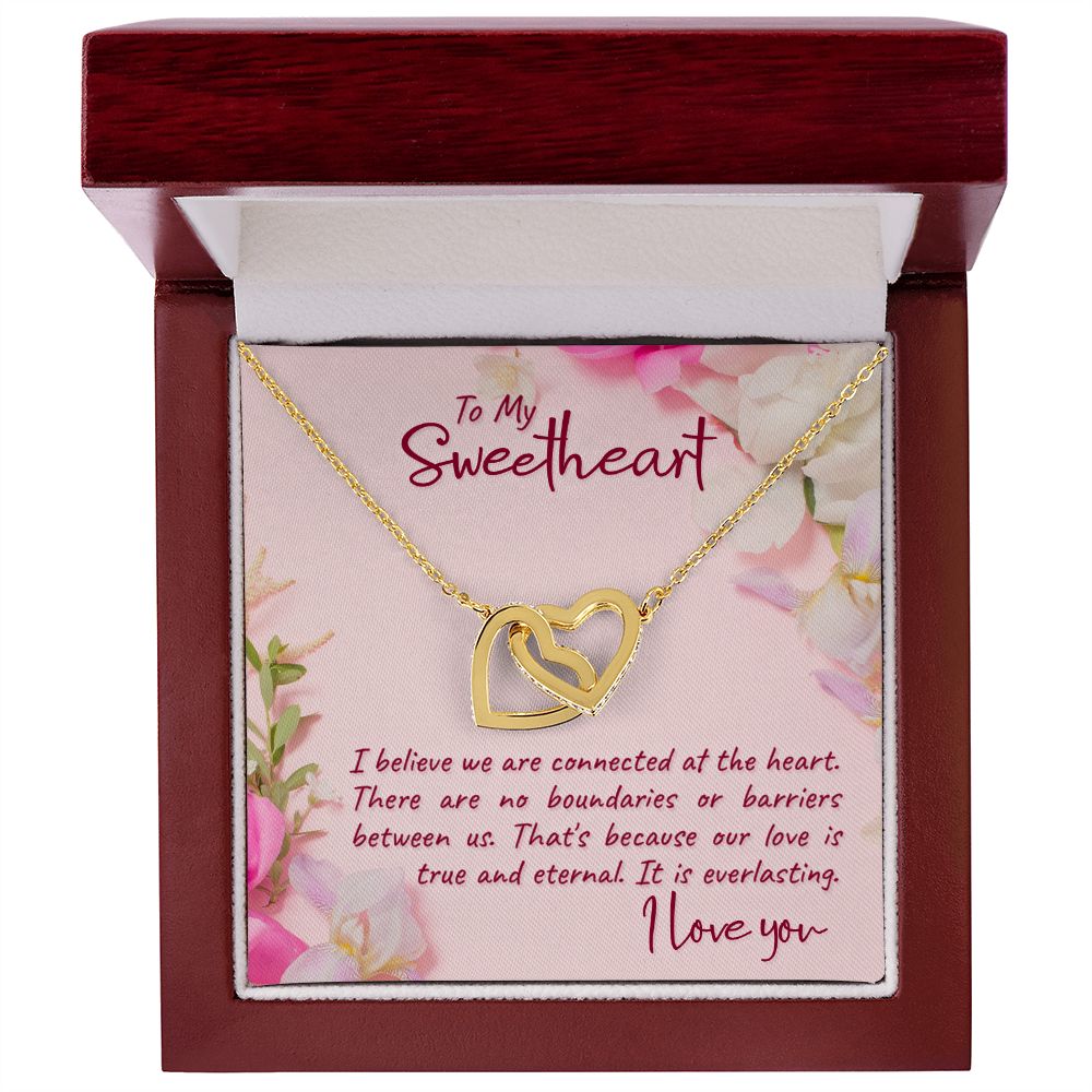 Interlocking Hearts Necklace
