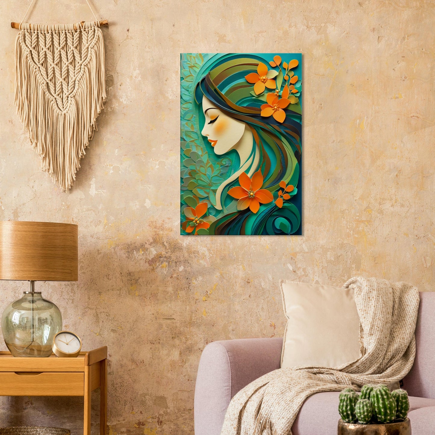 ''Blooms Of Grace'' Canvas