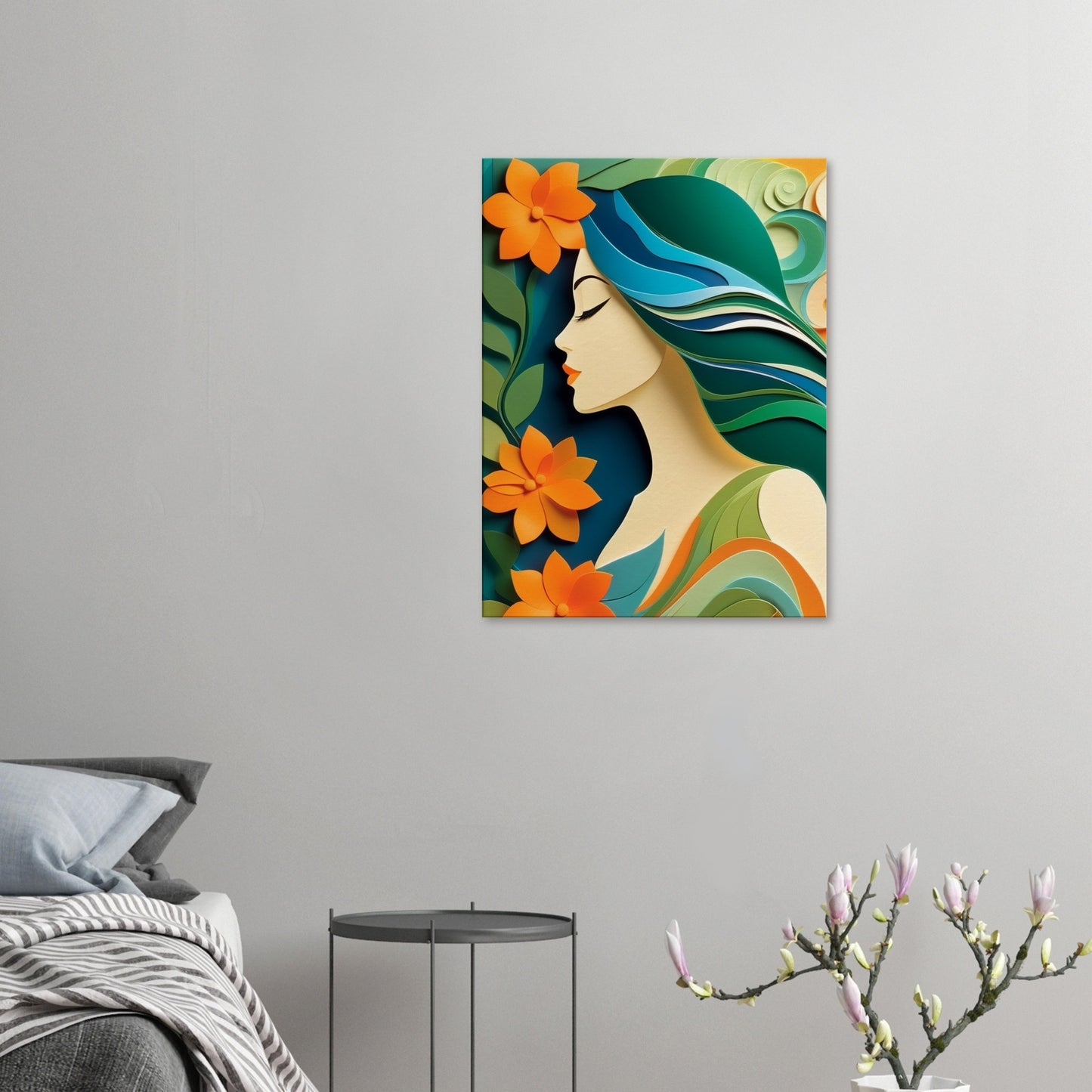 ''Blooms Of Grace'' Canvas.