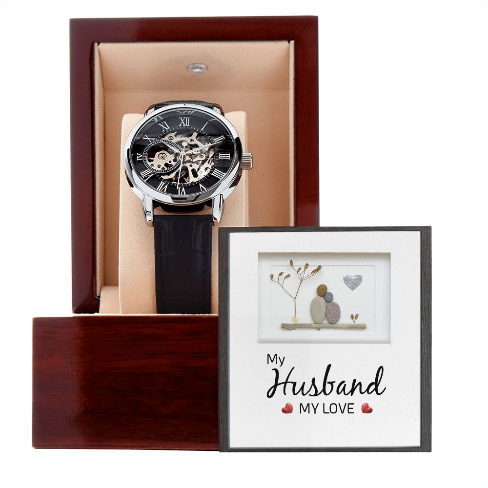 Men's Openwork Watch