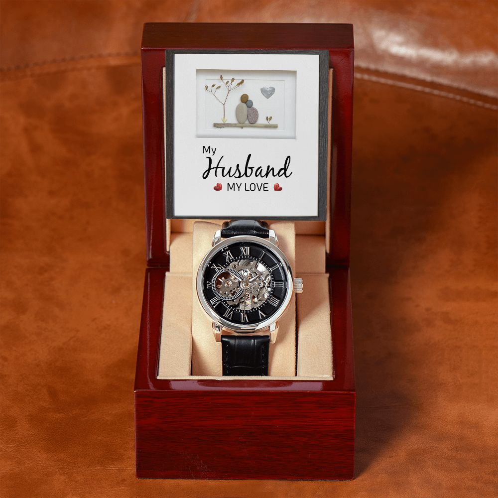 Men's Openwork Watch