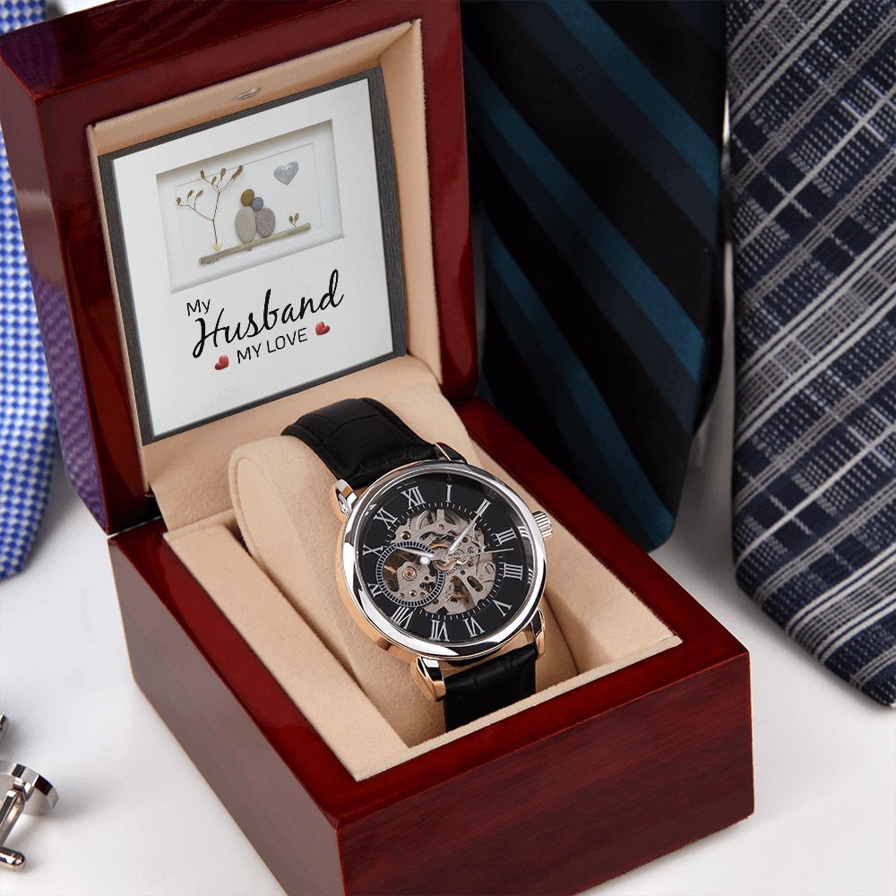 Men's Openwork Watch