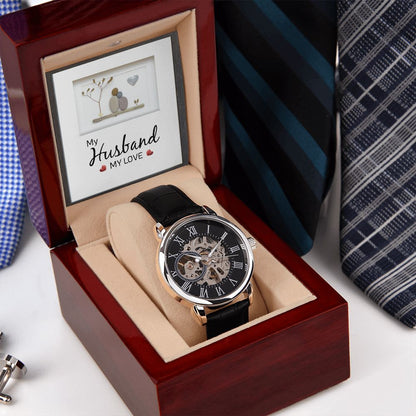 Men's Openwork Watch