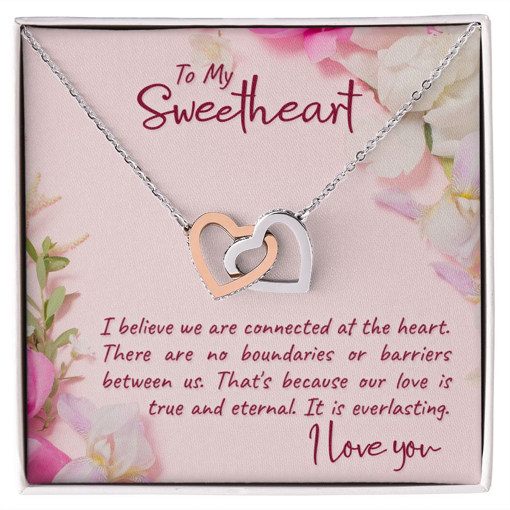 Interlocking Hearts Necklace