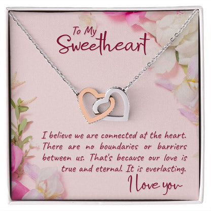 Interlocking Hearts Necklace