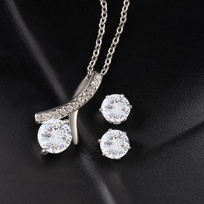 Alluring Beauty Necklace & Earring Set