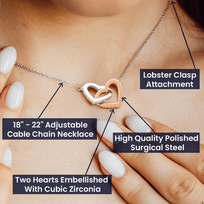 Interlocking Hearts Necklace