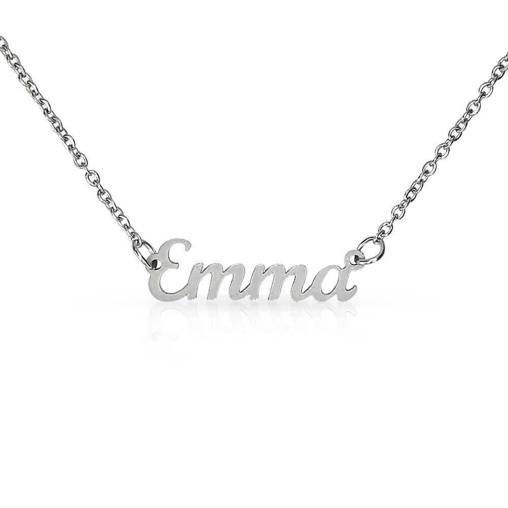 custom name necklace