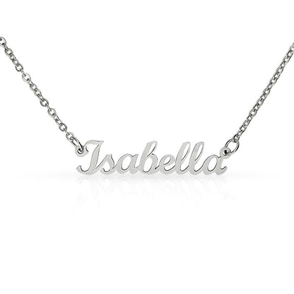 custom name necklace