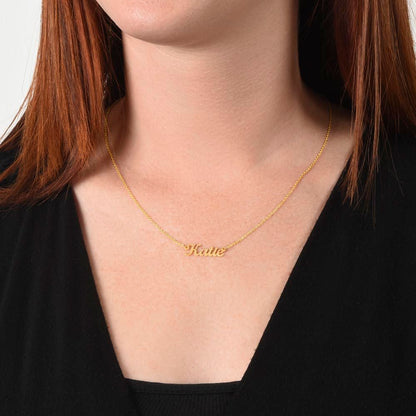 custom name necklace